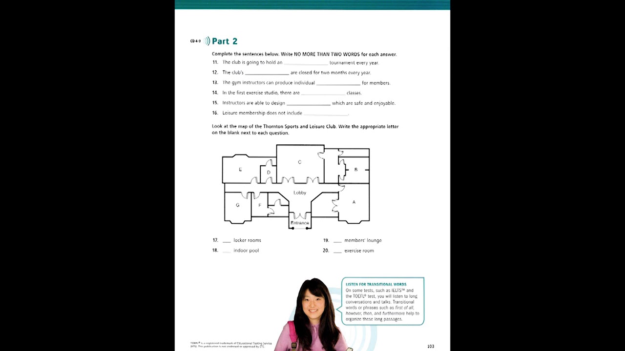 Developing Tactics For Listening - Third Edition - Tactics For Testing Unit 09 - 12