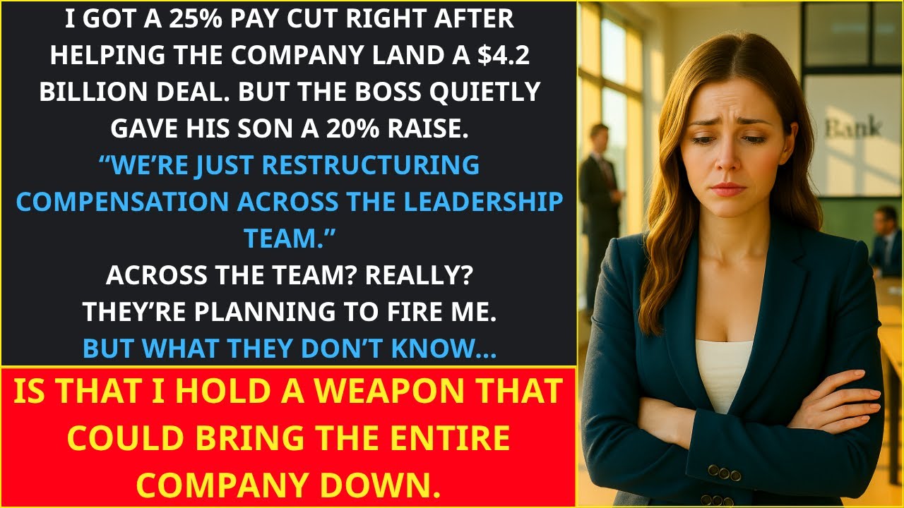 They Cut My Pay After a $4.2B Deal—Big Mistake That Nearly Destroyed the Entire Company Inside Now!!