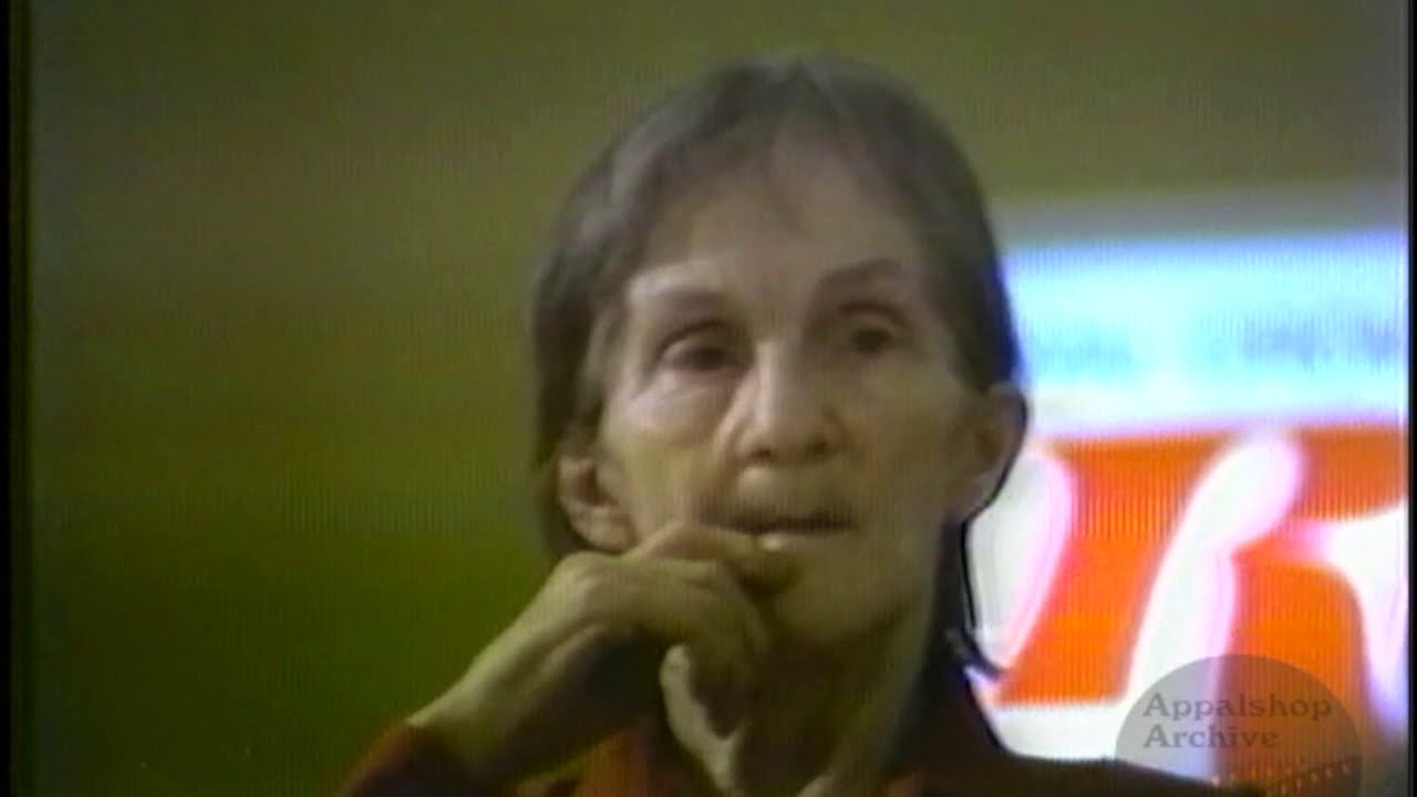 Mike Seeger at Roscoe Holcomb's nursing home