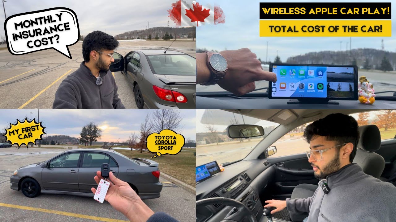 How Much I Paid for My First Car in Canada | Cost of Car Insurance | Full Walkthrough 🇨🇦
