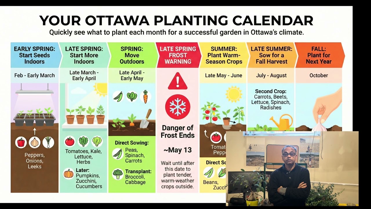 Ottawa Vegetable Garden Plan 2026: The Complete Month-by-Month Schedule