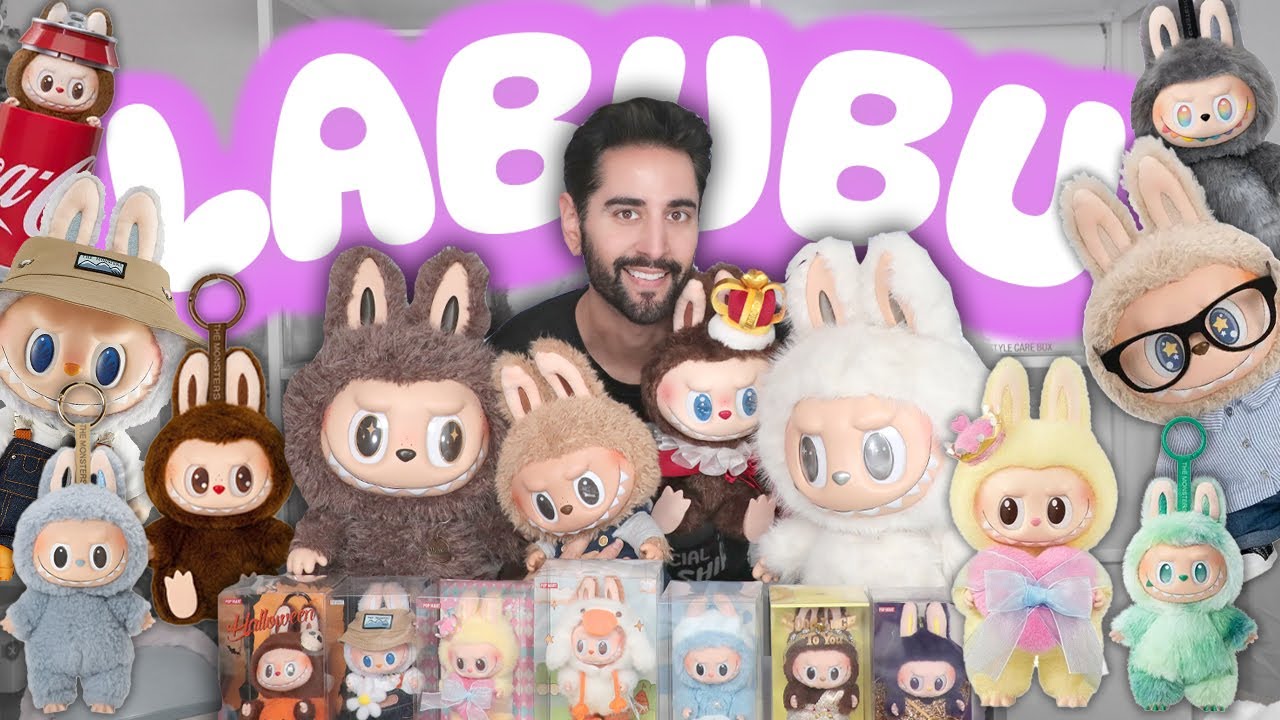 I Bought (almost) Every Rare Viral LABUBU! POP MART'S Plush Pendants, Giant Zimomo's & More!