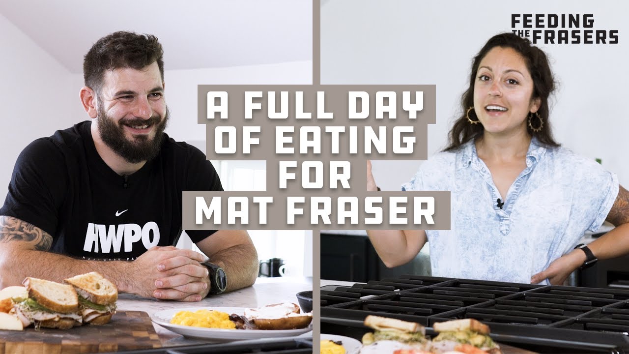 Целый день еды для пятикратного чемпиона CrossFit Games Мэта Фрейзера | FEEDING THE FRASERS