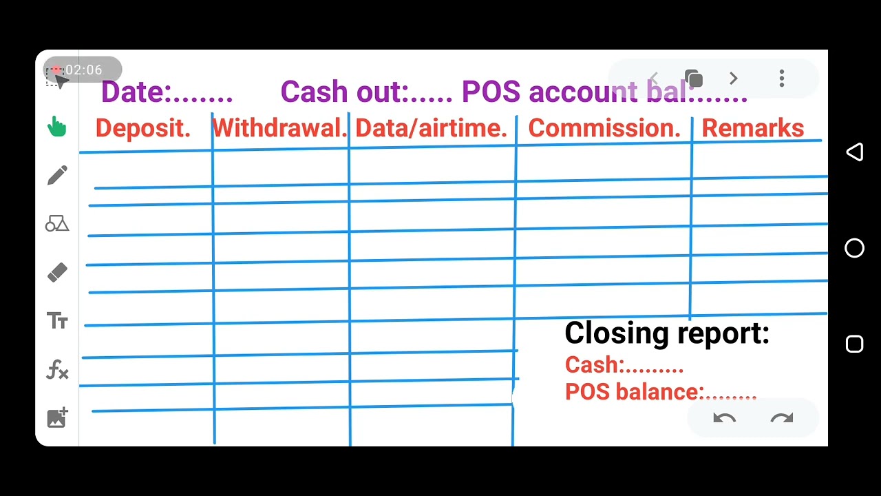 How to record POS transactions and calculate your profits and losses