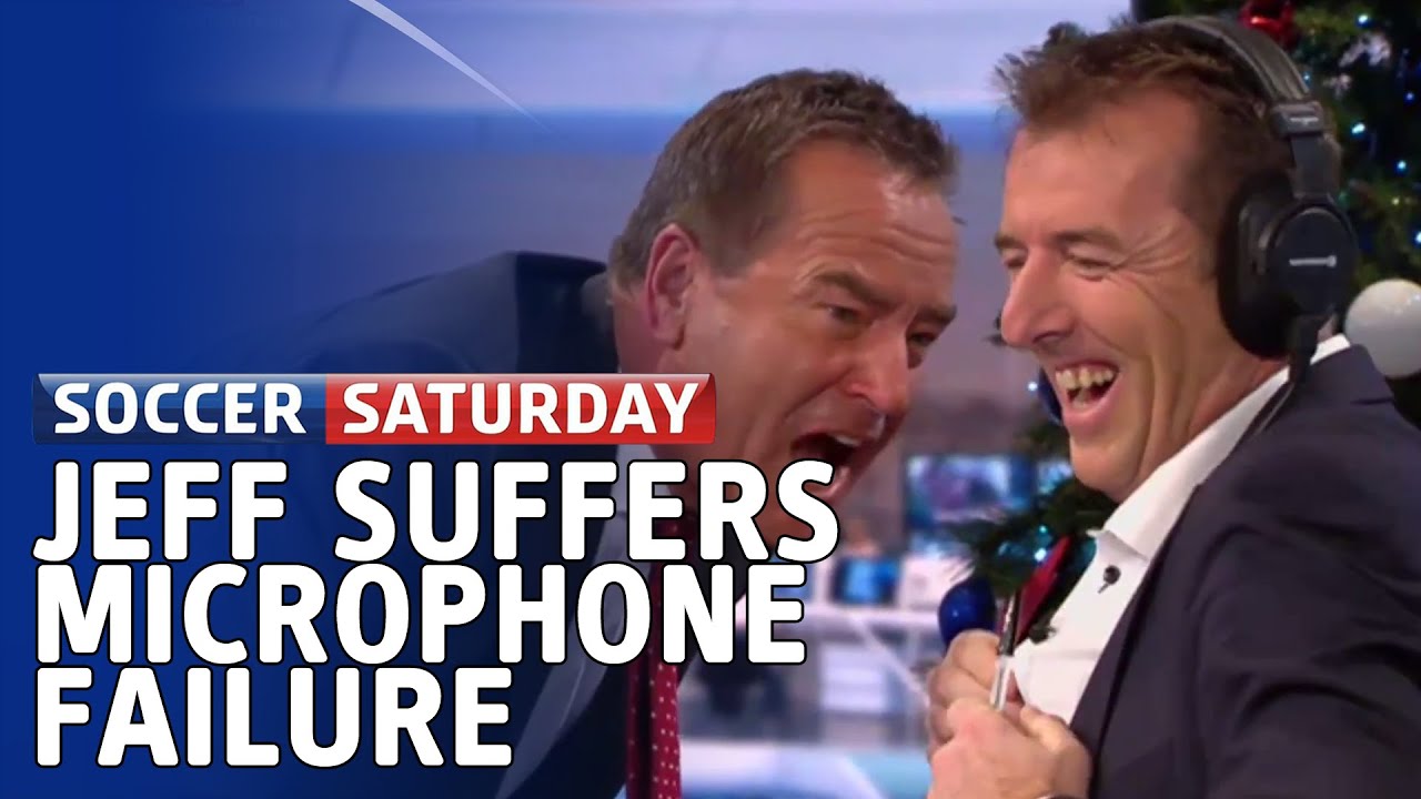 Jeff Stelling breaks microphone celebrating Hartlepool goal on Soccer Saturday