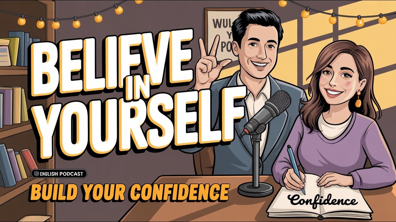 English Learning Podcast for Listening & Speaking Practice | Believe in Yourself | English Podcast