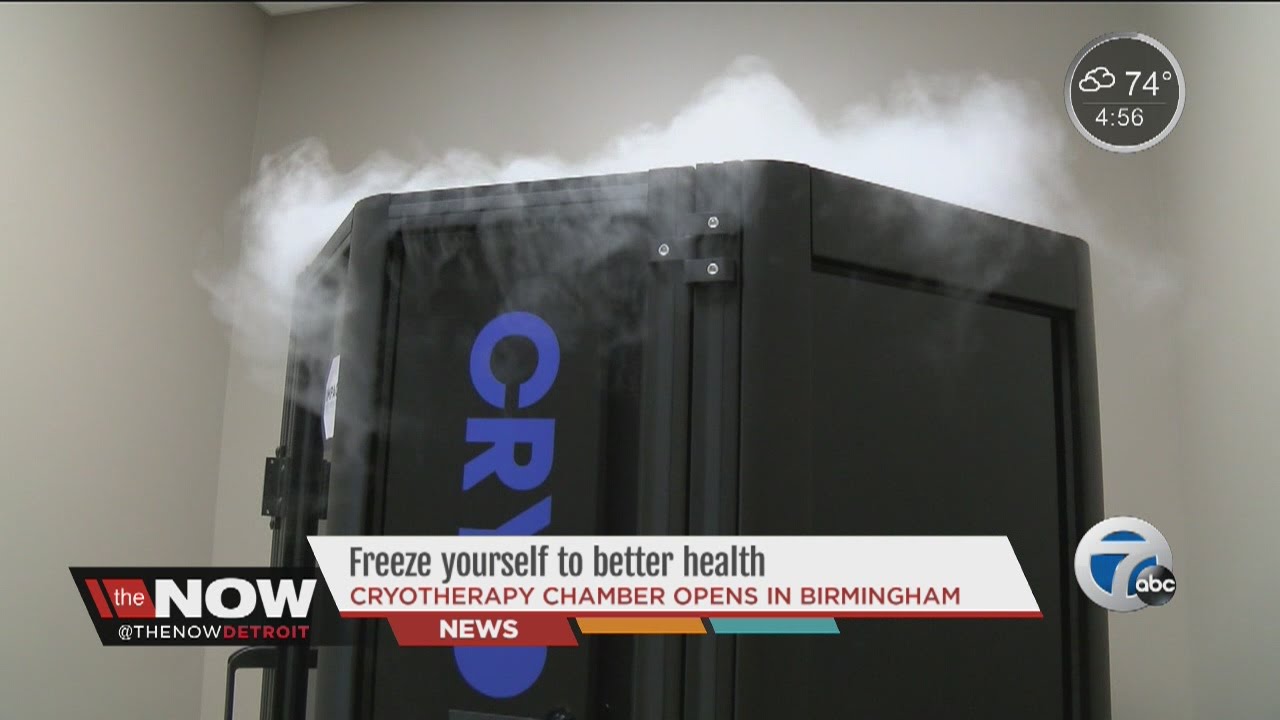 Cryotherapy chamber opens in Birmingham