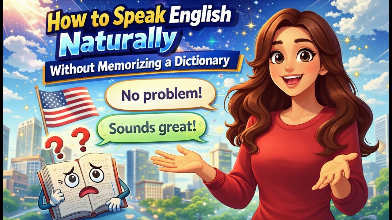 How to Speak English Naturally Without Memorizing a Dictionary | Speak English with Confidence