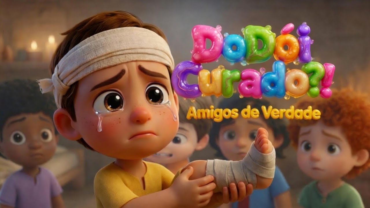 O Menino Dodói e a Coragem de Quatro Amiguinhos | A Cura do Paralítico | Céu de Canções Kids