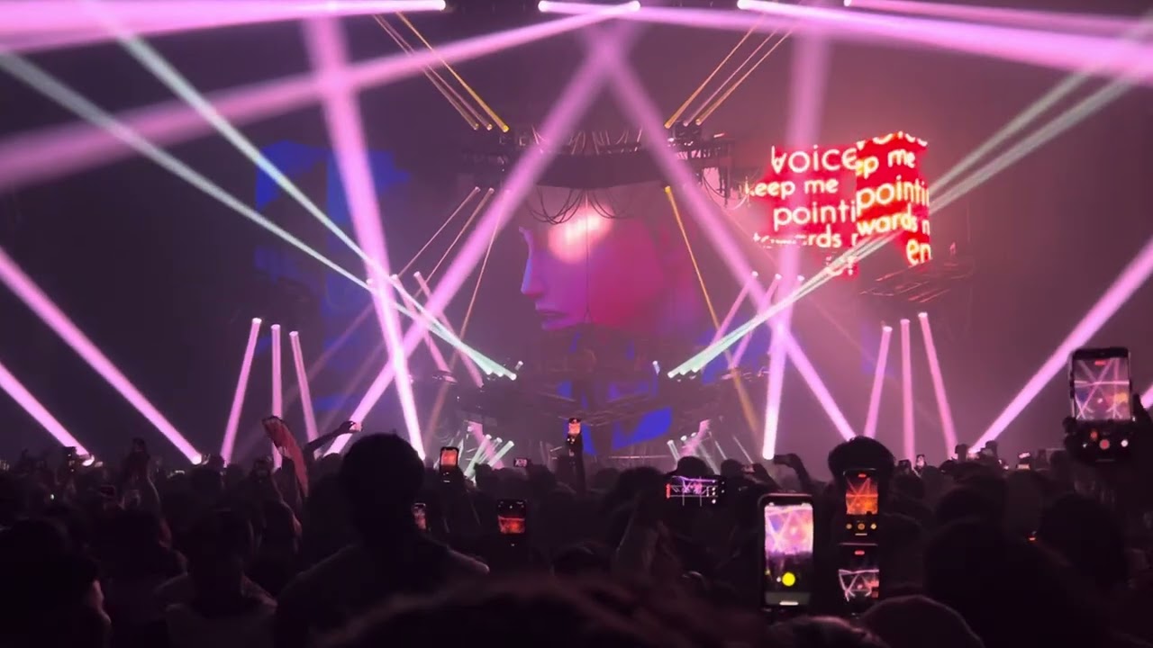 Free - Kpop Demon Hunters (Dabin Remix) | Live | Aura Park Tour #dabin #kpopdemonhunters #free