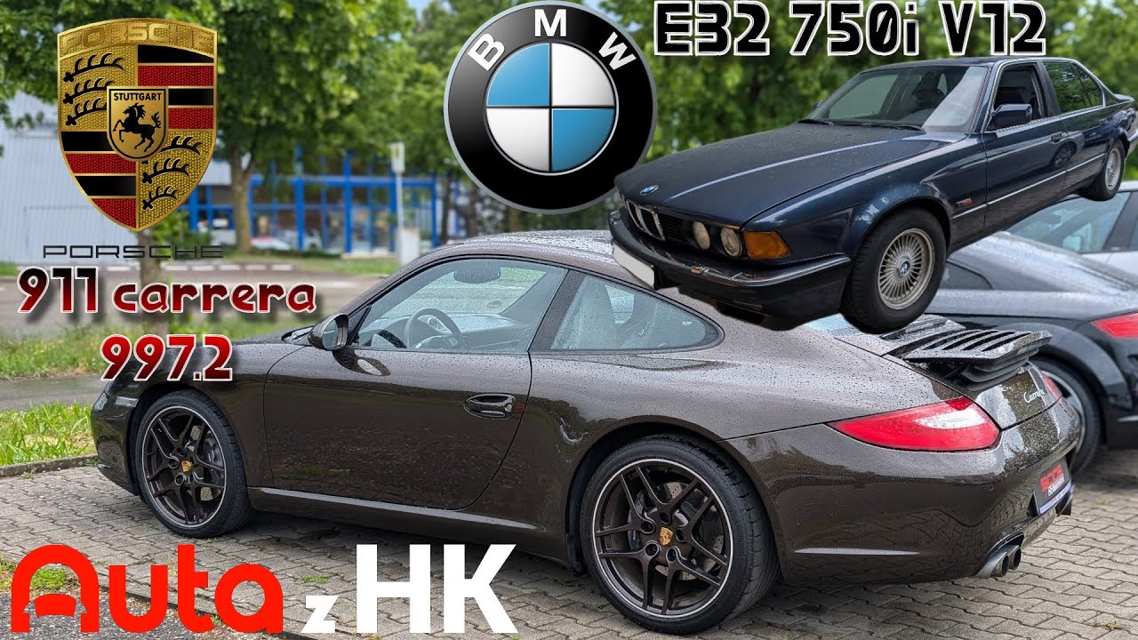 KASIČKA NA PENÍZE PORSCHE 911 |  KIA CEED SW PHEV | ODMÍTNUTÉ BMW E32 750i V12 | EKO DEN V NĚMECKU