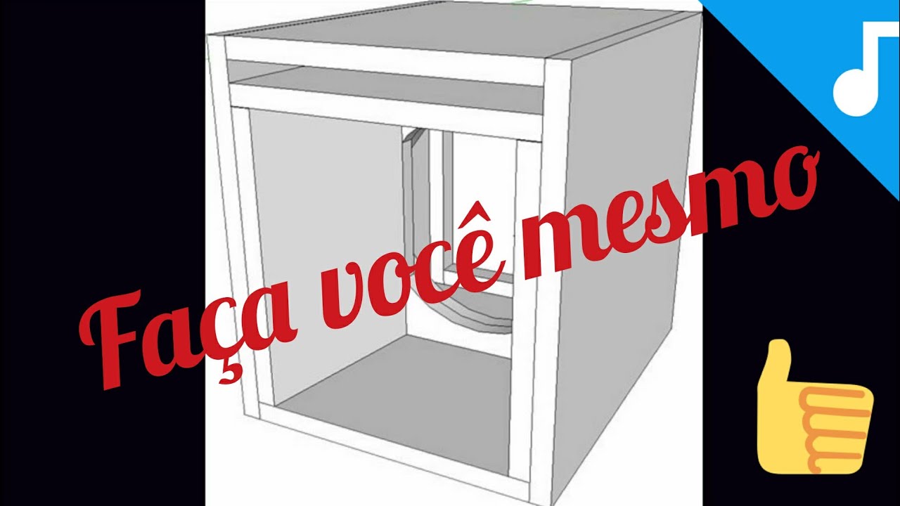PROJETO | Caixa medio grave de 8