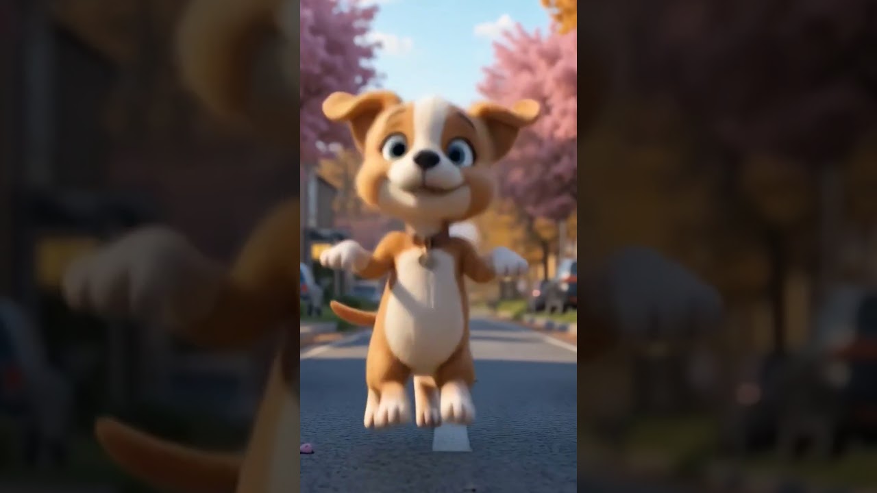 pi pi piu #3danimation #funny #ai #trending #comedy #trendshorts #dance #doglover #dog #dogs #cute