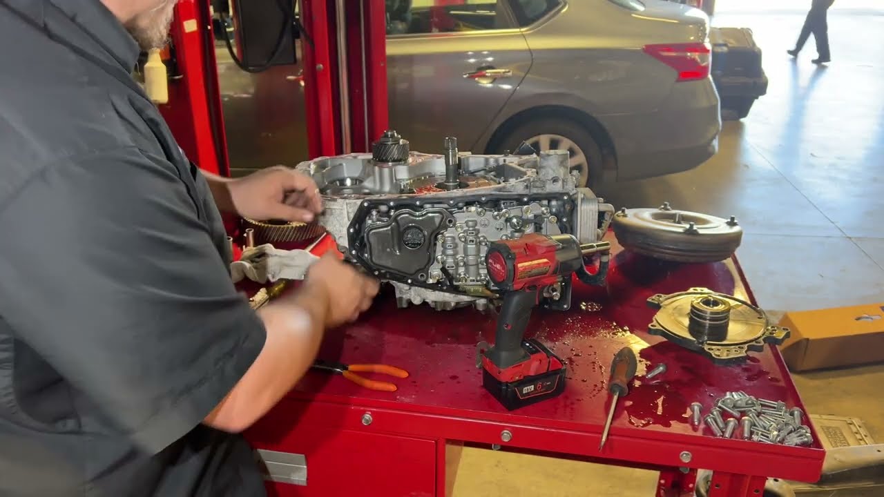 Rebuilding a 2016 Altima cvt part 1