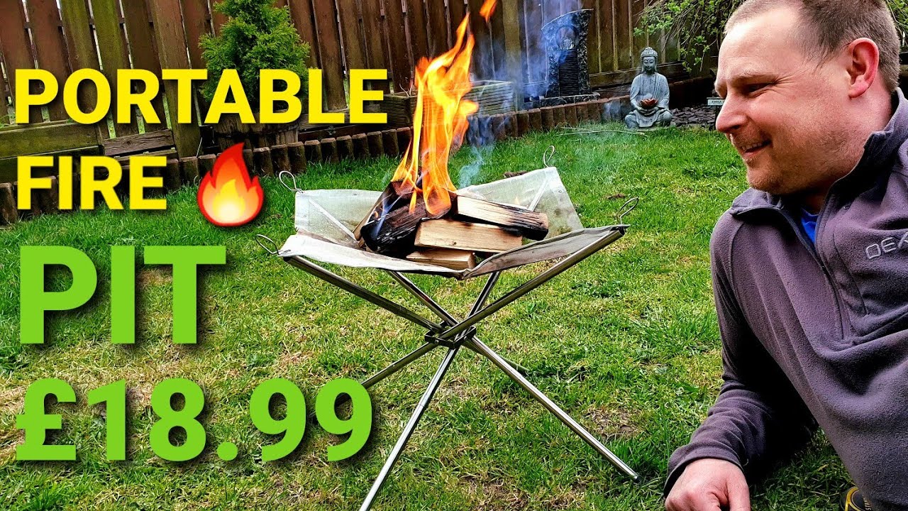 PORTABLE FIRE PIT - ideal for places where camp fire are allowed,