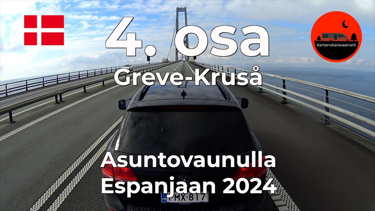 4. 🇩🇰 Greve-Kruså Asuntovaunulla Espanjaan 2024