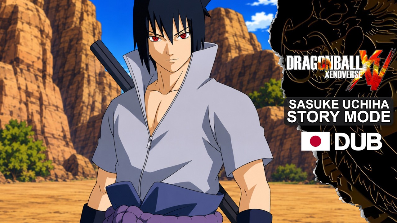【DBXV MOD】SASUKE UCHIHA FROM NARUTO SHIPPUDEN STORY MODE [PC - HD]