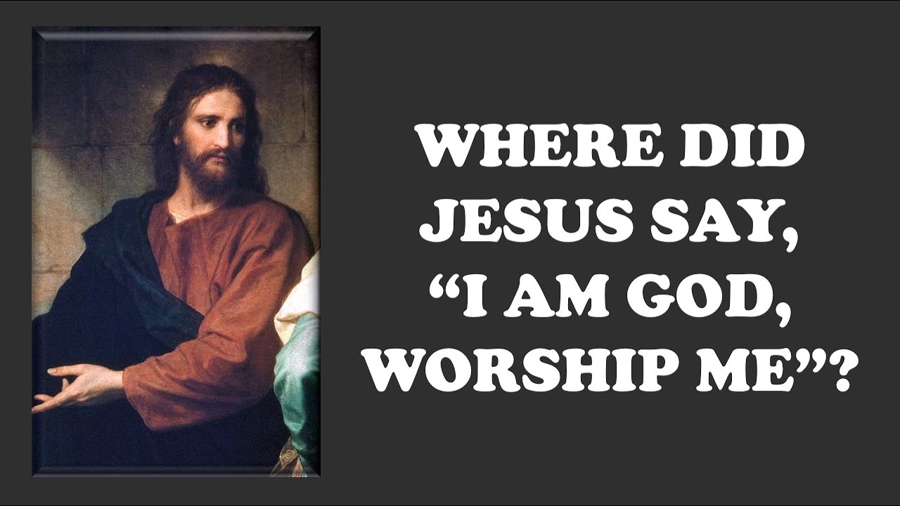 Where Did Jesus Say, 