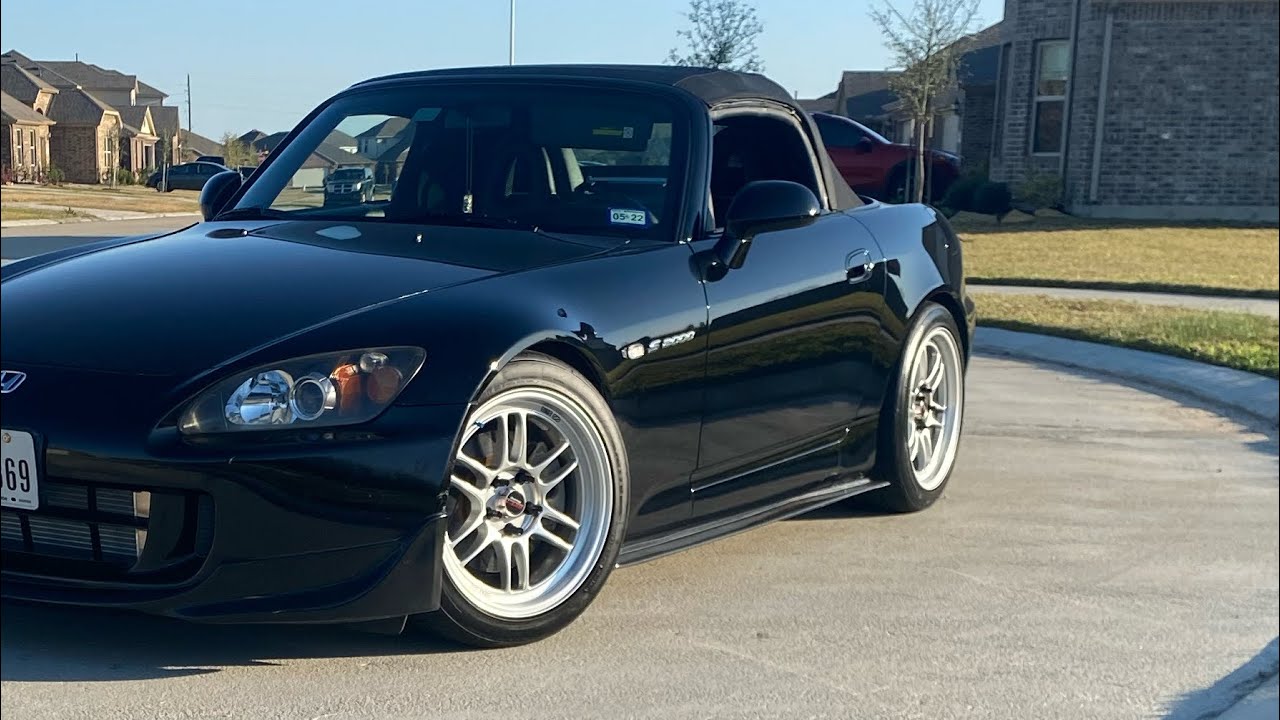 Supercharged s2000 cold start!