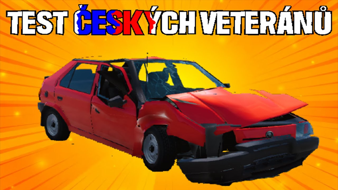 Testujeme České VETERÁNY v BeamNG.Drive!! 😲