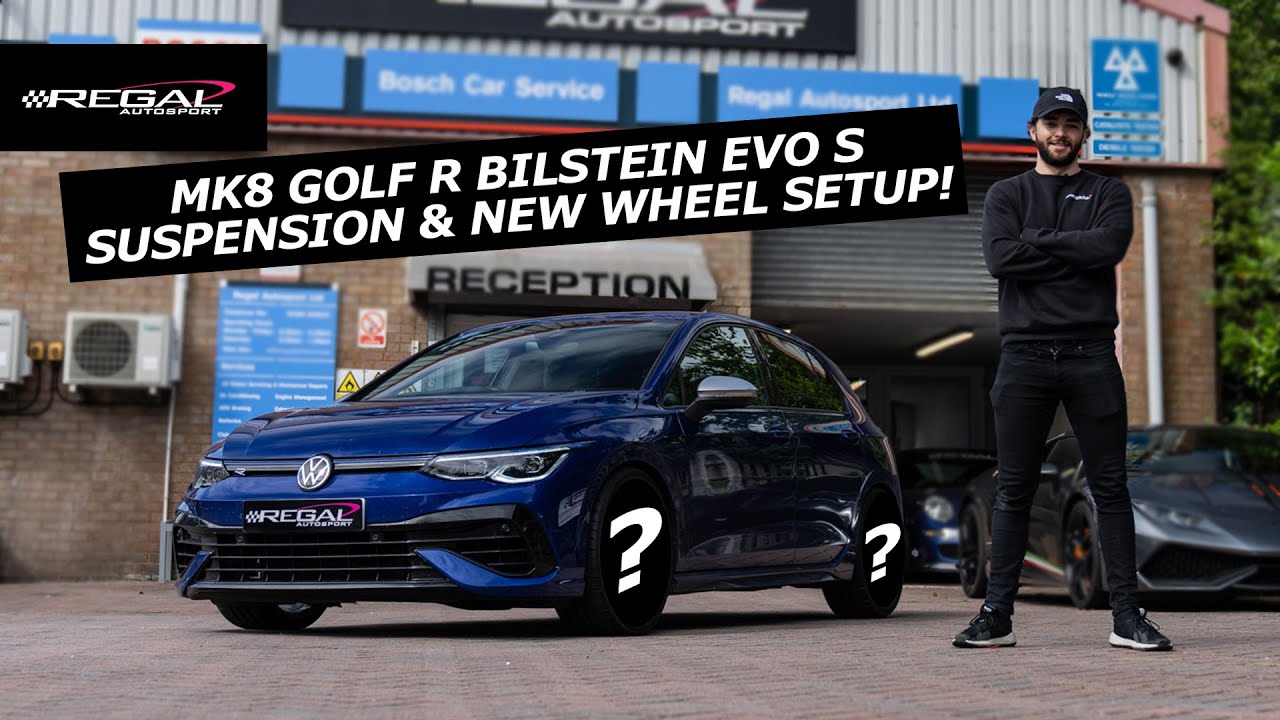 MK8 GOLF R, МОДИФИЦИРОВАННЫЙ С КОЙЛОВЕРАМИ BILSTEIN EVO S + ПРЕДСТАВЛЕНЫ НОВЫЕ ДИСКА И ШИНЫ!