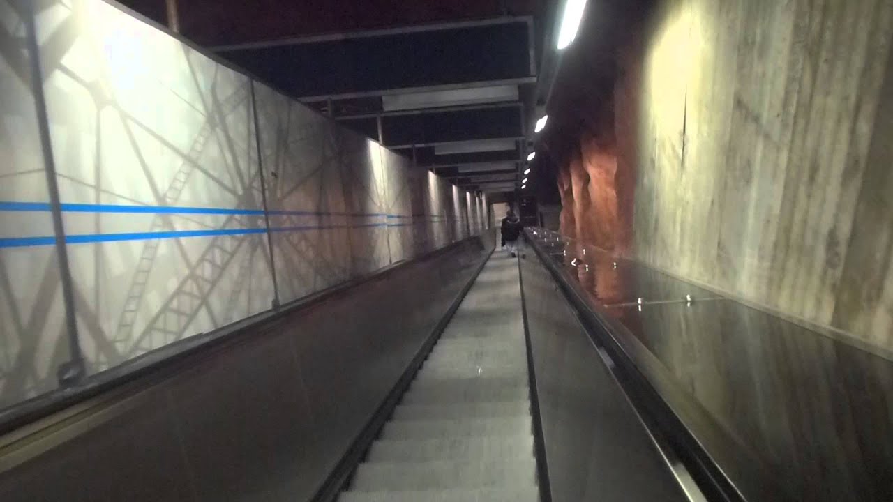 2012-11-23 Escalator Replacement Update @ Rådhuset Metro Station