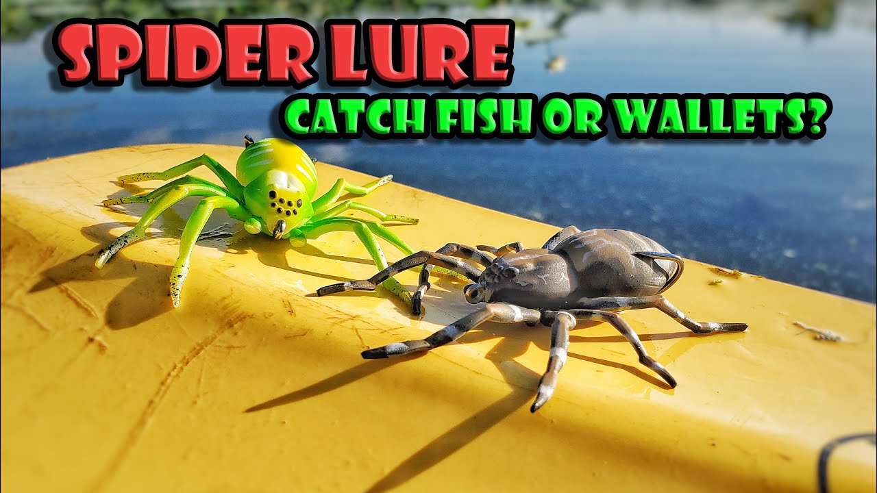 Lunkerhunt Phantom Spider Fishing Lure Review - Snakehead Fishing