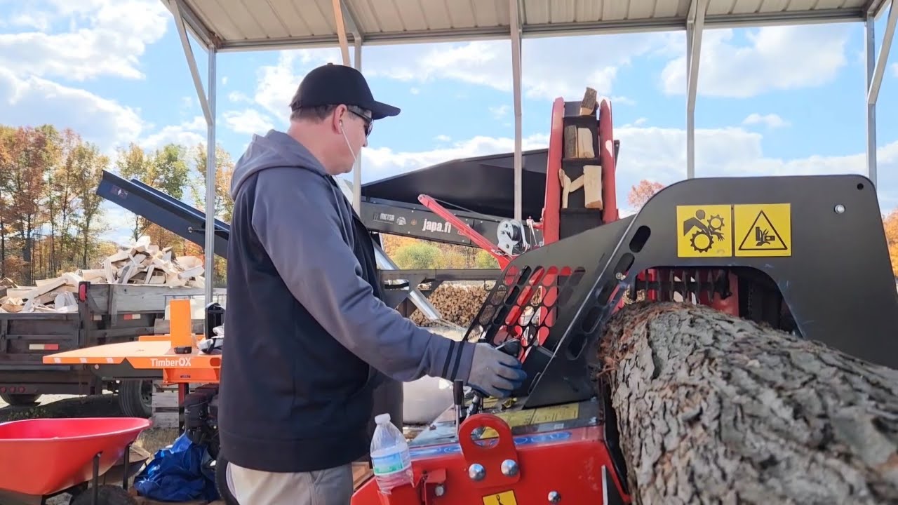 A Slower Firewood Processor Is Faster!!