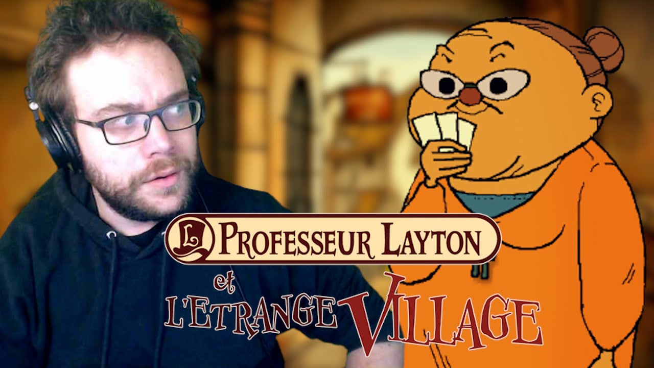 IL EST ASSIS DESSUS | Professeur Layton et l'Étrange Village