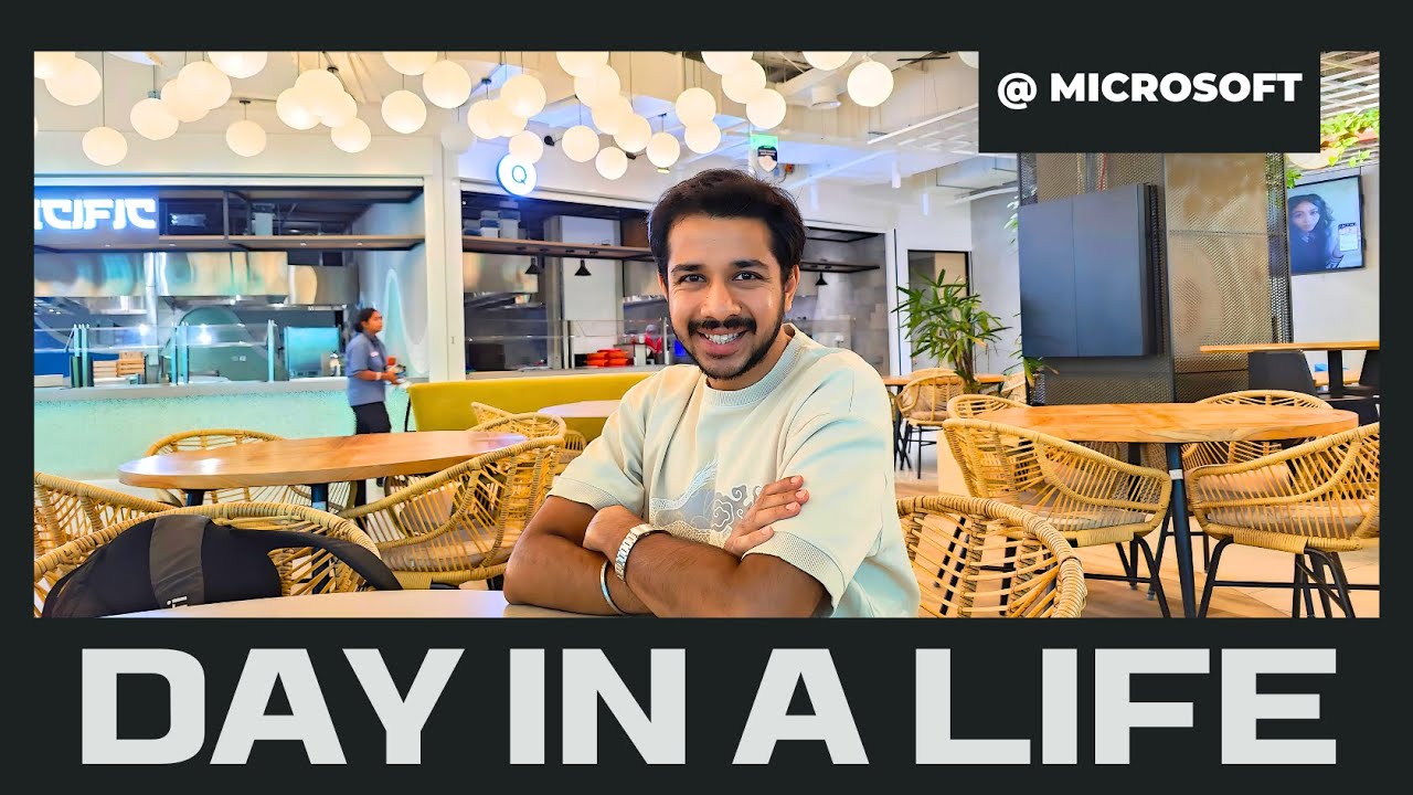 Real Day in the life of a Software Engineer at Microsoft | Hyderabad