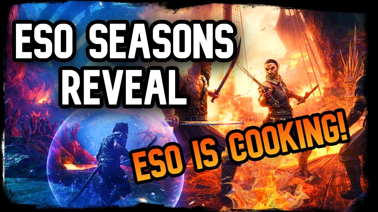 ⭐ Анонс будущих сезонов ESO - ESO готовится! Морские сражения, награды за PvP, Skyrim #eso #esopvp