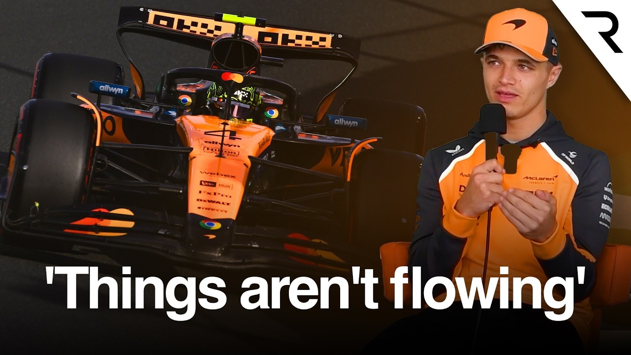 Lando Norris on his errors, his critics and F1 rivals pushing him to the extreme