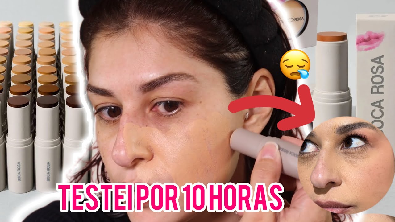 RESENHA DOS PRODUTOS BOCA ROSA * STICK PELE, STICK COR e P&Oacute; COMPACTO