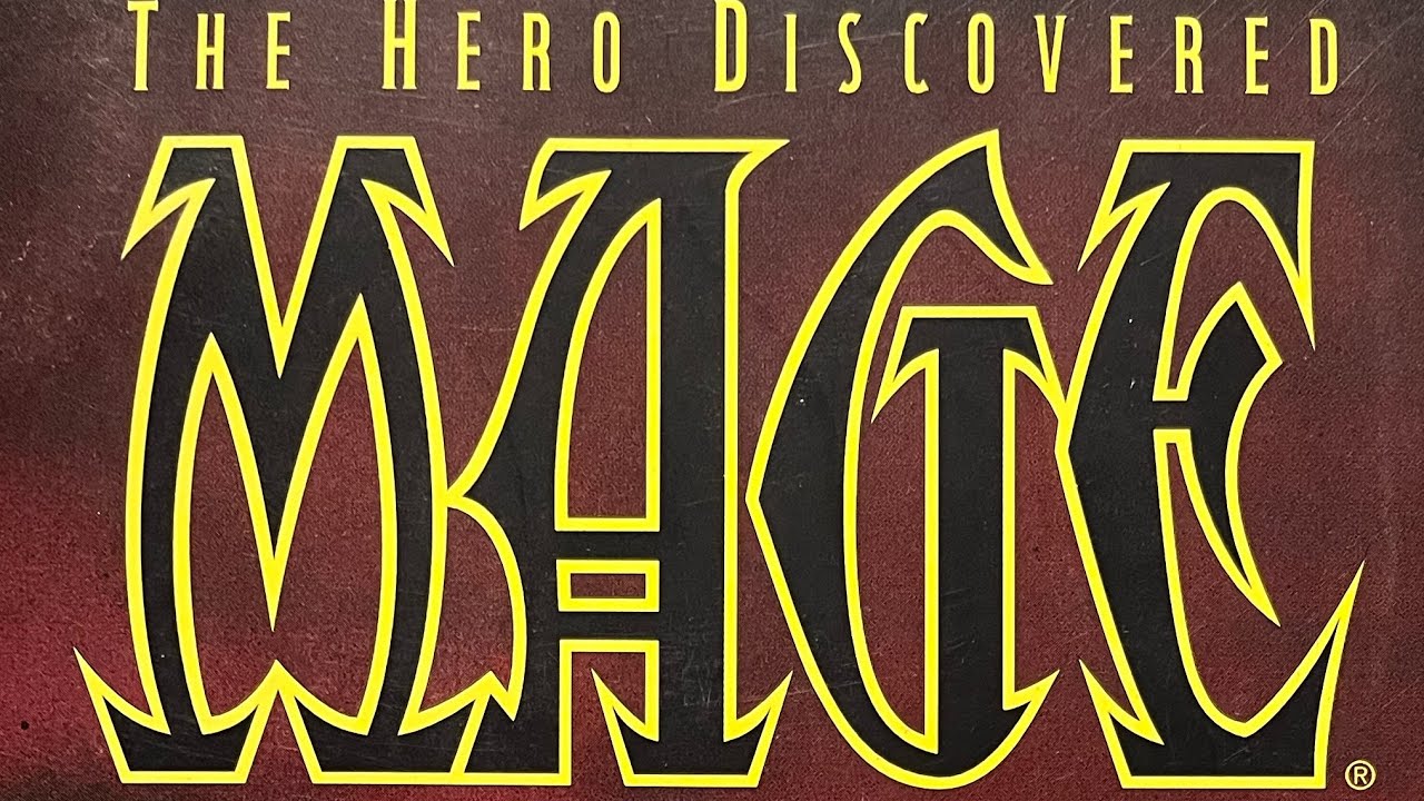 MAGE by Matt Wagner looks like a humble little comic but has huge aspirations!  