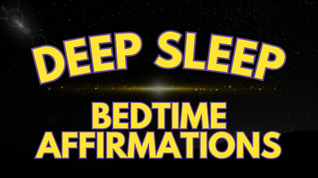 BEDTIME SLEEP POSITIVE AFFIRMATIONS✨ POSITIVE EVENING AFFIRMATIONS  ✨ 3 hours of positivity