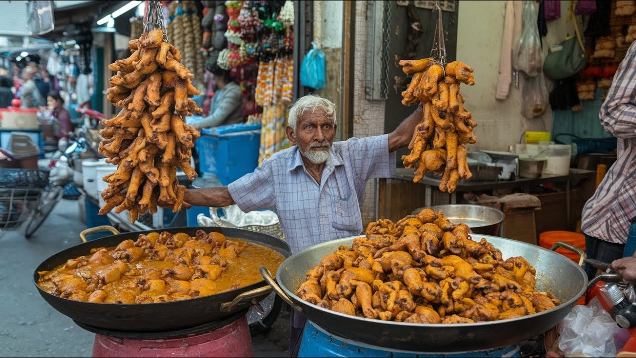 60/- VIRAL CHEAPEST STREET FOOD ON ROADSIDE | DESI CHEAPEST SAAG PARATHA LAHORE | PUNJAB STREET FOOD