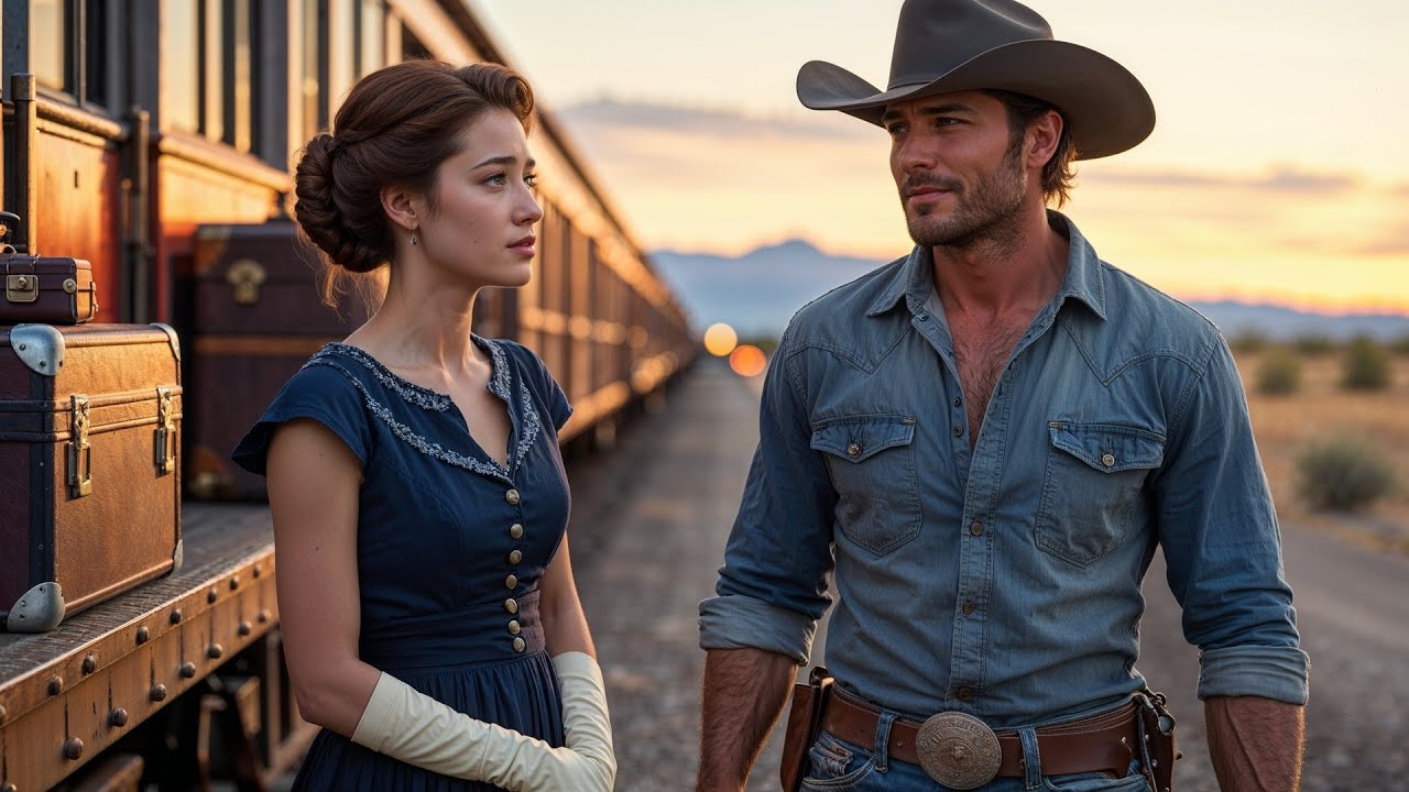 The Mail-Order Bride Was Left at the Station, The Cowboy Said, “You’ve Been Waiting for Me”
