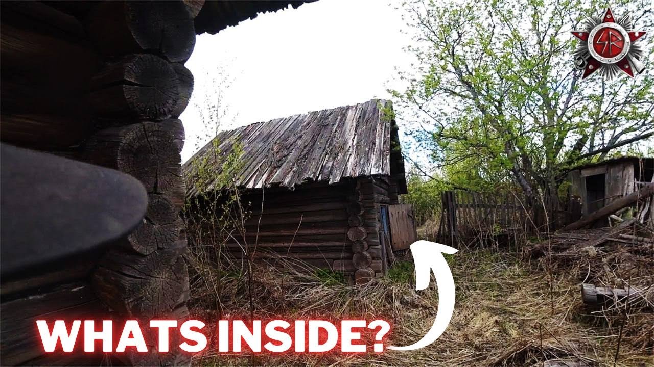 Exploring Abandoned Village In The Forest - I Got A Bad Vibe In There @Wild-Siberia