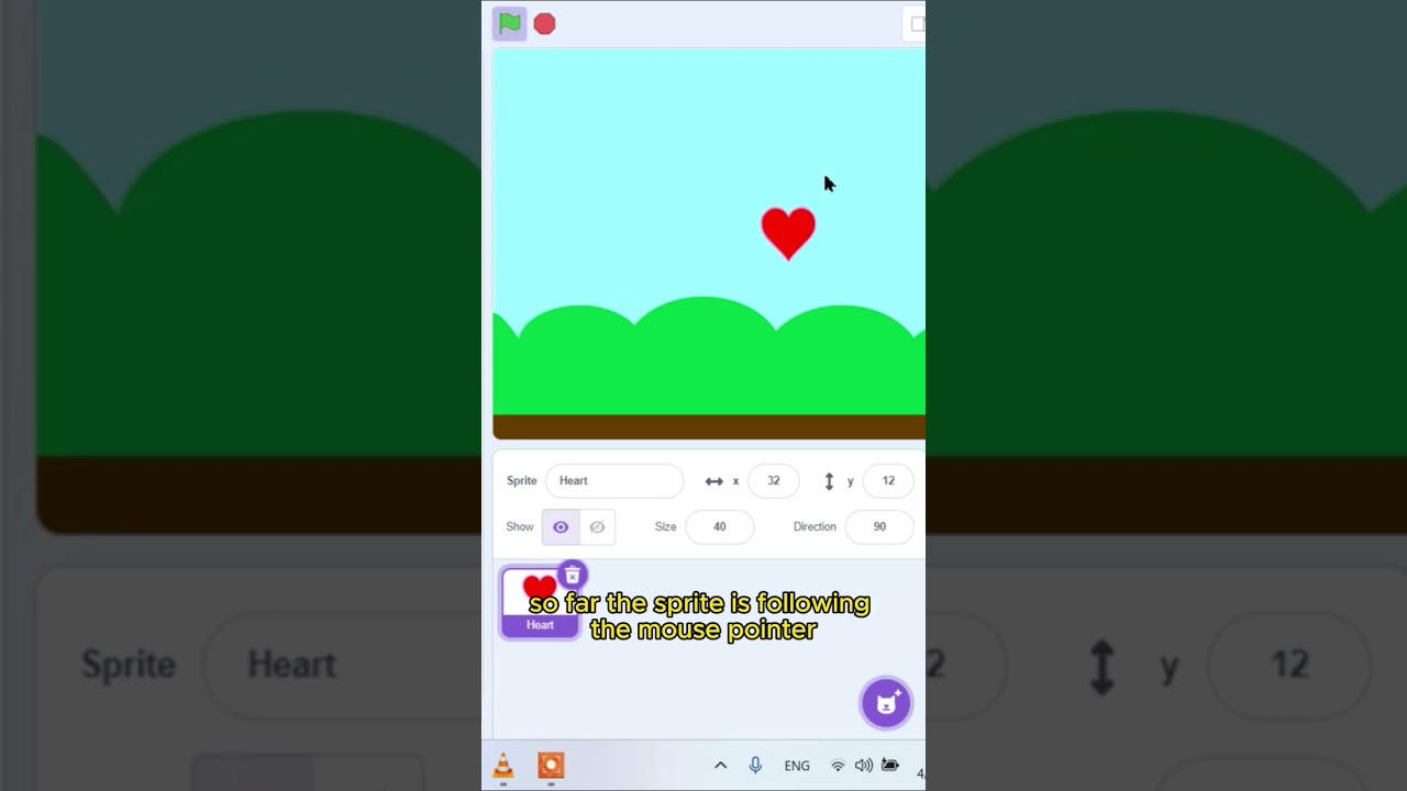Mouse Trail Effect, Scratch Trick  #scratch #scratchanimation