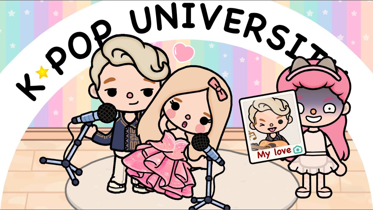Мальчик из школы K-pop влюбился в меня 🎤🩷🥲 | История жизни Toca | Toca Boca