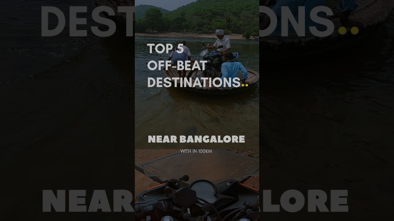 Top 5 OffBeat Destinations Near Bangalore With In 100 Km #bangalore #trekking #camping #whattonext