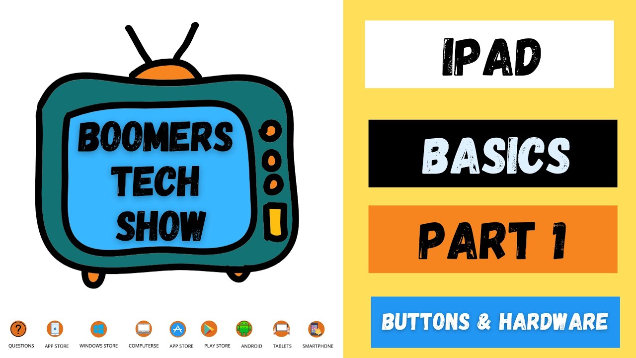 IPad basic  series  part one, the Hardware and buttons