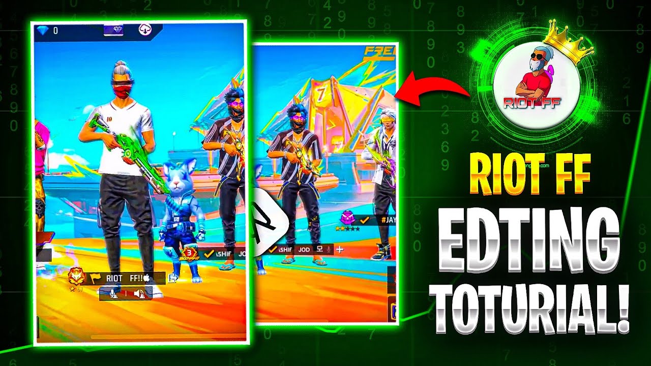 How to edit shorts like riot ff 🔥|@RIOT FF jaisa video edting kaise karen