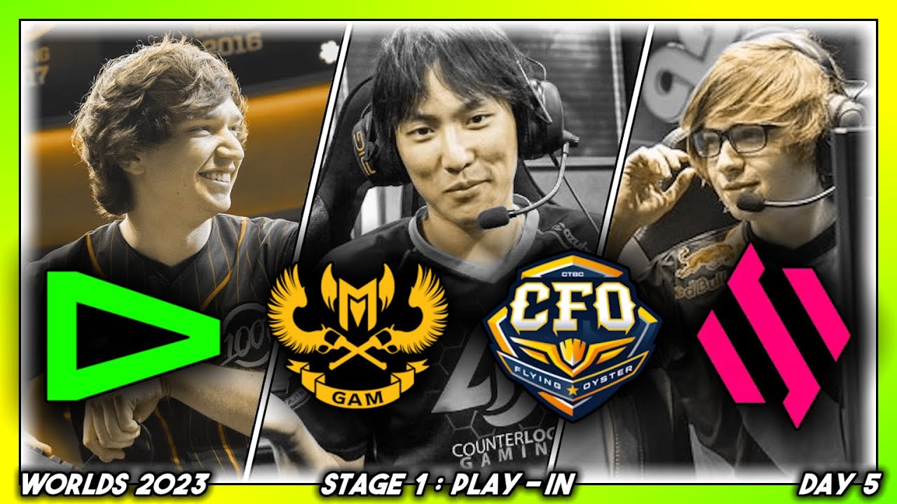 CROC (Worlds 2023 CoStreams | Play-In Stage - Day 5 | LLL vs GAM & CFO vs BDS)