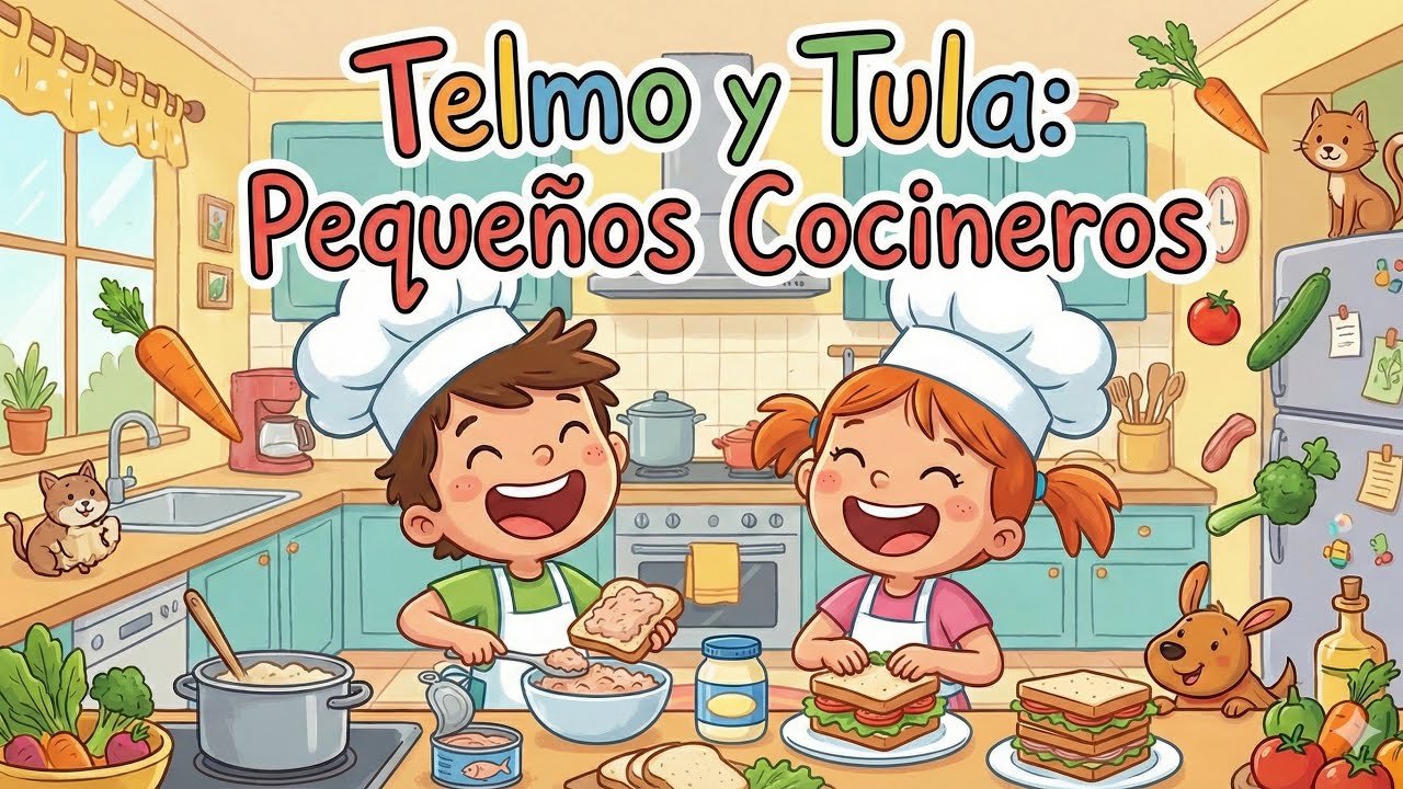 Telmo y Tula; Pequeños Cocineros   Episodio 1