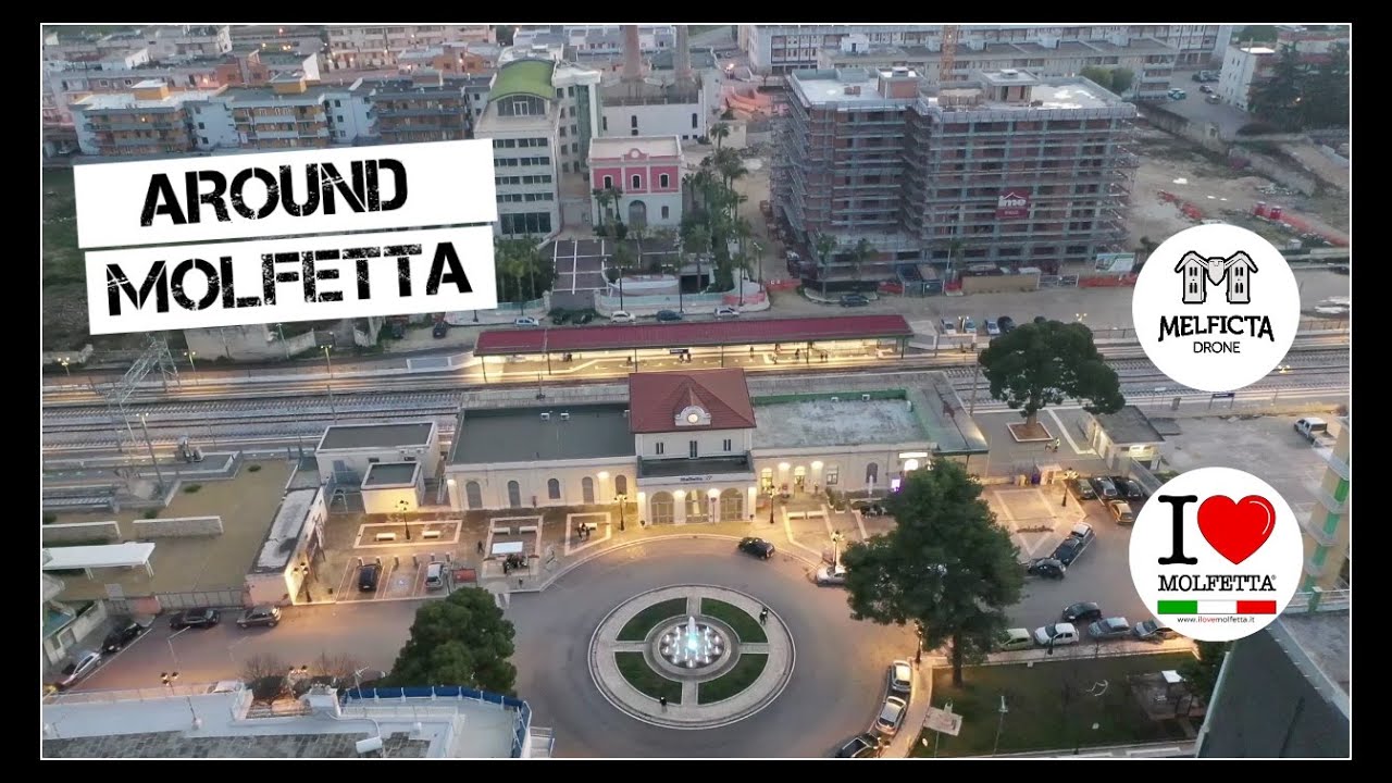 Around Molfetta by drone: la stazione