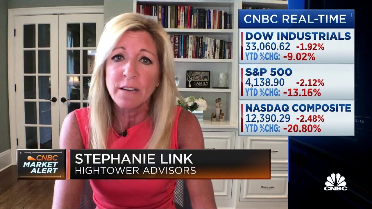 Food and energy still stress consumers even with oil prices coming down, says Stephanie Link