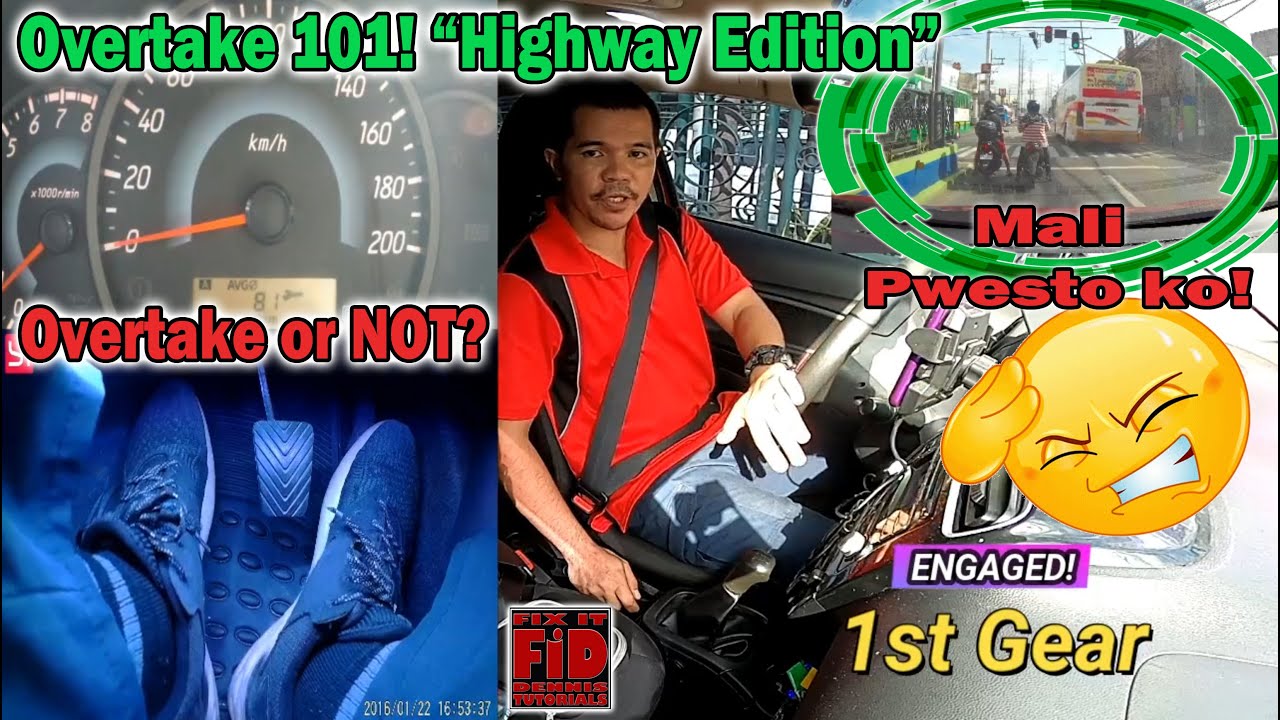 Swabe at Ligtas na pag Overtake - Highway road edition