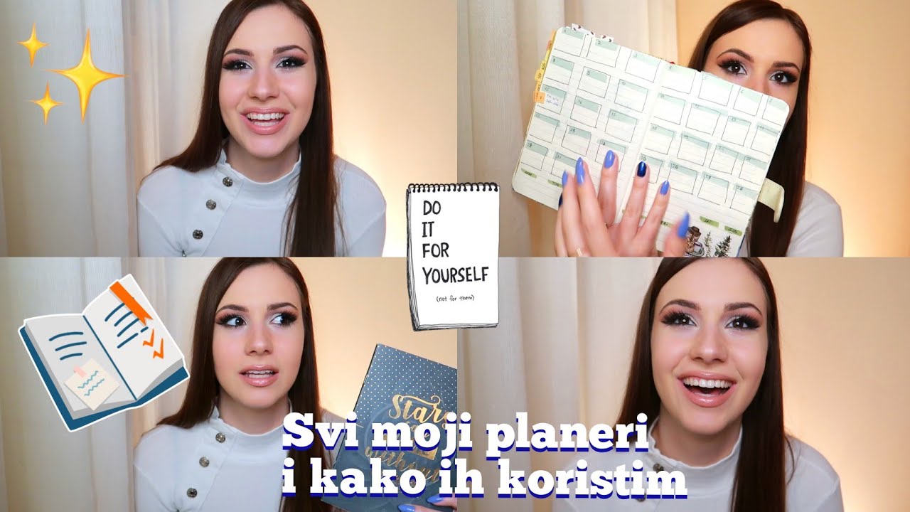 svi moji planeri i kako ih koristim - organizacija 📔✨💕