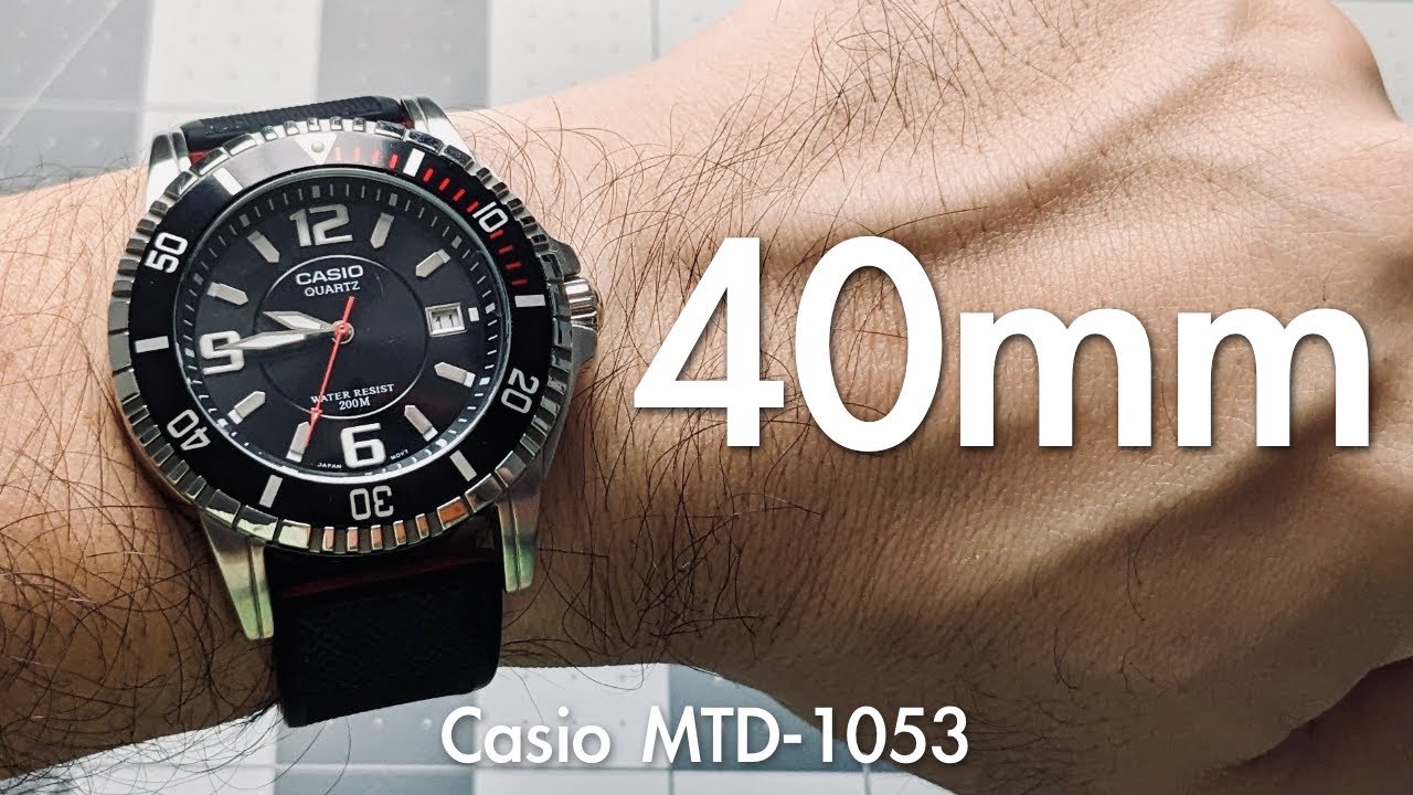 Лучшая альтернатива Casio Duro для маленького запястья? (Обзор Casio MTD-1053)
